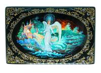 Шкатулка лаковая "Царевна"  14х10 см. арт. 8987533 