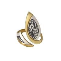 картинка Необычные кольца из серебра Украшение на ноготь Арт: 10020510А06 