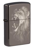  Зажигалка Lion Design Black Ice® ZIPPO 49433 магазин сувениров Наши подарки
