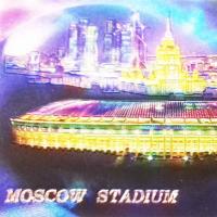 картинка Магниты с Москвой "Стадион Лужники" 5х8см Арт. 140219259 магазин сувениров Наши подарки