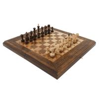  Шахматы + Нарды резные 30, Haleyan  Артикул: kh111 