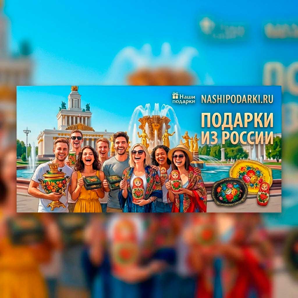 Русские подарки и Сувениры из Москвы