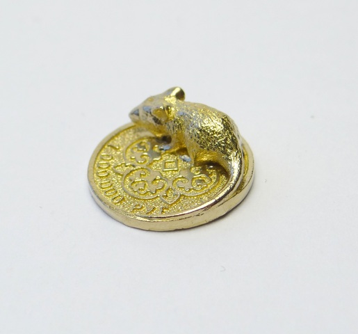 Мышь кошельковая на монете в миллион рублей арт. 1073