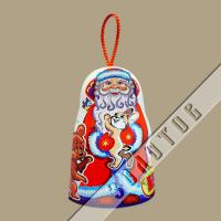 Колокольчик Дед Мороз Артикул  НГ-1 Высота: 80 подарки