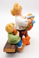  Ковровская игрушка "На скамейке" 15х13 см. арт. 521343313 магазин сувениров Наши подарки