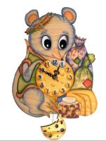 картинка Настенные часы Мышка Ходики 
