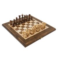  Шахматы + Нарды резные 40, Haleyan Артикул: kh112 