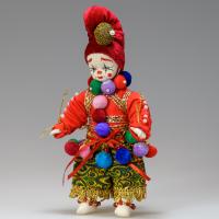 Интерьерная кукла Клоун в красном арт. 988943