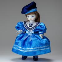 Сувенирная кукла Маленькая барышня в матроске арт. 87686544