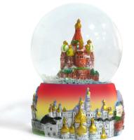  Шар малый "Москва", высота 6 см. арт. 097045019 магазин сувениров Наши подарки