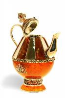 Чайник "Восточная сказка" из янтаря 25х18 см. Арт. chay магазин сувениров Наши подарки
