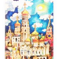 картинка Магниты с видом Кремля "Колокольни Кремля" 9х5см Арт. 140219266 магазин сувениров Наши подарки