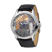 Серебряные мужские часы НИКА EXCLUSIVE 1102.4.9.135C  