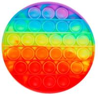 картинка Развивающая игрушка POP IT, круг, радуга арт. 6835628  подарок 