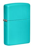  Зажигалка Classic Flat Turquoise ZIPPO 49454 магазин сувениров Наши подарки