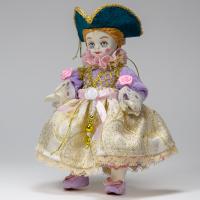 Интерьерная кукла Девочка в треуголке арт. 876344
