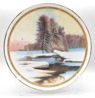  Тарелка сувенирная  "Зима" ВХ 20 см. арт. 853322 магазин сувениров Наши подарки