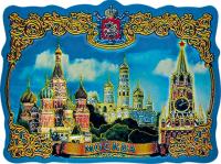  Магнит фольгированный "Москва", 7х9,5 см арт. 02508019K7 