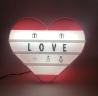   Светильник с вставками "Сердце" Артикул: 4101 