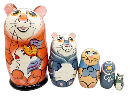 Матрешка кот 