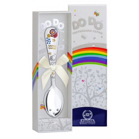 Тактильная ложка "Зодиак-Водолей" Артикул: 1147ЛЖ05008, Ф2840101, магазин 