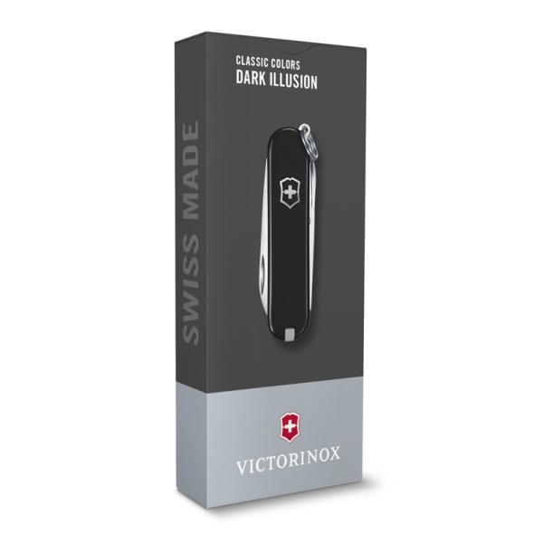 Нож-брелок Classic SD Colors Dark Illusion VICTORINOX 0.6223.3G 