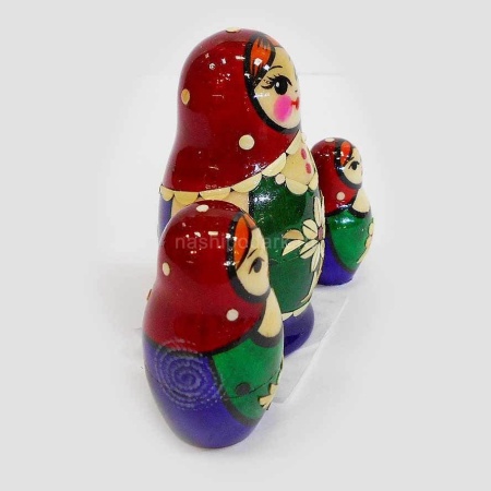 Матрешка "Вятская" 3 места 7см арт. 1218734