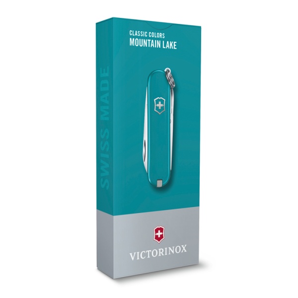 Нож-брелок Classic SD Colors Mountain Lake VICTORINOX 0.6223.23G 