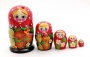 Матрешка под хохлому 10 см. 5 миест арт. 7534602