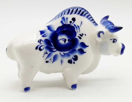 Бык символ 2021 11х7 см. арт. 824561 купить Бык символ 2021 11х7 см. арт. 824561 купить