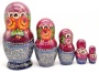 Матрешка барыня ХВБ 19см 5 мест арт. 987626