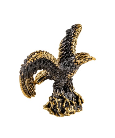 Птица Орел покоритель степей без подставки 45х35 мм. арт. 2089.1