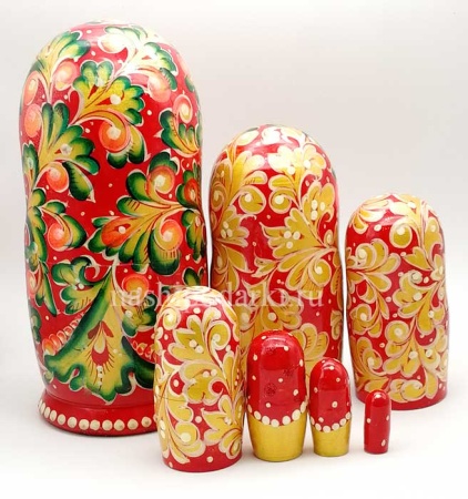 Матрешка "Кудрина" 7 мест 21см арт. 657842222