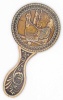 Зеркальце береста 16х8 см. арт. 5753231
