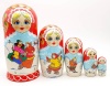 Матрешка "Гулянья" 18 см. 5 мест арт. 4443332