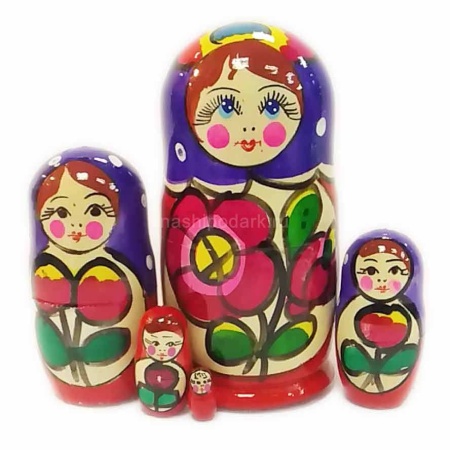 Полхов-майданская матрешка 5 мест 10см арт. 1118313