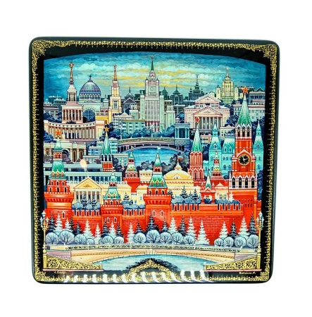 Шкатулка лаковая авторская 