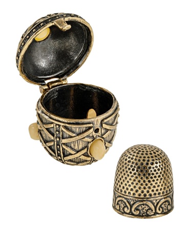 Шкатулка Яйцо с наперстком 30х40 мм. арт. 29987 Шкатулка Яйцо с наперстком 30х40 мм. арт. 29987