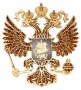 картинка Настенный герб России с насыпным янтарем магазин 