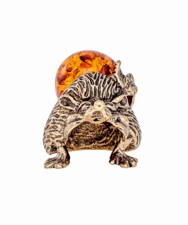 Ёж с яблоком 23х30 мм. арт. 324