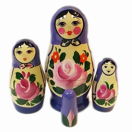 Матрешка Семеновская 4 места 9см арт. 1118281