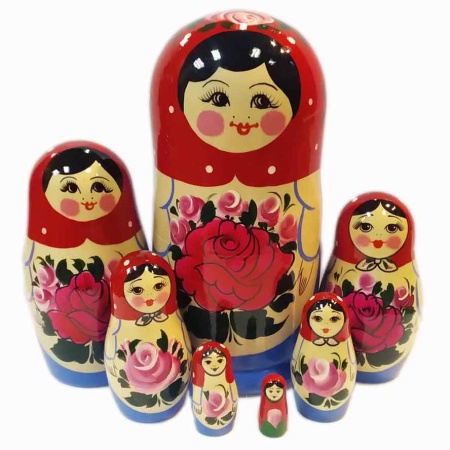 Матрешка Семеновская 7 мест 17 см арт. 1118267