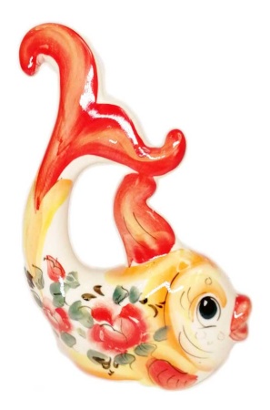 Золотая рыбка фигурка 18х11 см. арт. 678654 купить Золотая рыбка фигурка 18х11 см. арт. 678654 купить