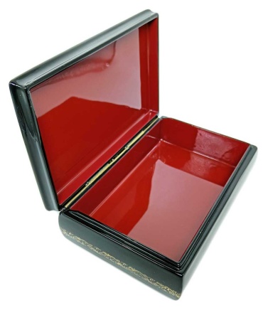 Шкатулка лаковая миниатюра "Снегурочка" 10х15 см. арт. 76553223