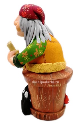 Баба яга Ковровская игрушка 20х10 см. арт. 8766754