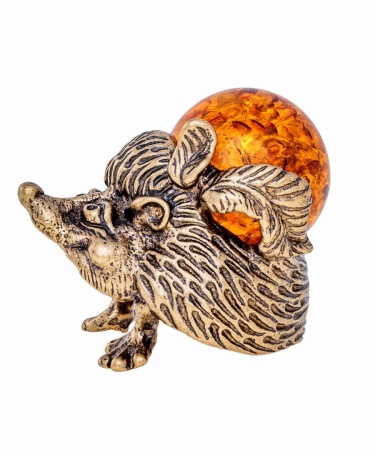 Ёж с яблоком 23х30 мм. арт. 324