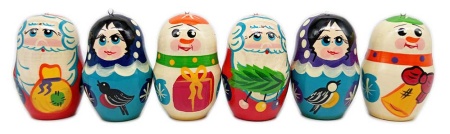 Набор новогодних игрушек 6 шт. арт. 76687624