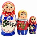 Матрешка 3 места 