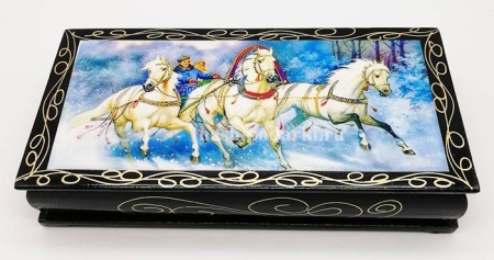 Шкатулка Фото Тройка 17х8см арт. 94644