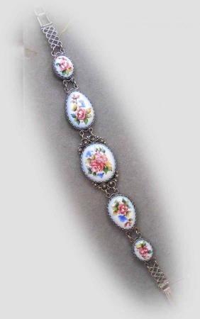 картинка Ростовская финифть браслет арт. 1118389 